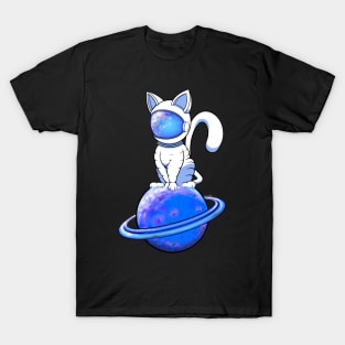 chat astronaute T-Shirt